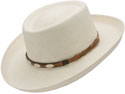 Bigalli Golfer Shantung Straw Hat