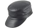 Capas Leather Military Cap