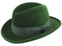 Dobbs Velour Homburg Hat
