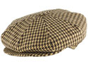 Capas Houndstooth Newsboy Cap
