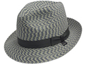 Stetson New Hall Straw Fedora Hat