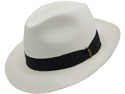 Borsalino Cuenco Fino Pelles Panama Straw Fedora Hat