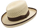 Bigalli Godfather FC Straw Fedora Hat