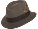 Dynafelt C-Crown Fedora Hat