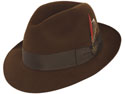 Biltmore Canadian Suede Fedora Hat