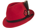 Biltmore Tyrolean Fedora Hat