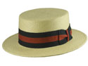 Panama Straw Boater Hat