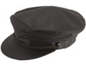 Leather Fiddler Cap