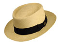 Broadway Pork Pie Panama Straw Hat