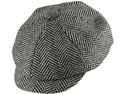 Stefeno Fashion Herringbone Newsboy  Cap