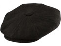 City Sport Wool Herringbone Newsboy Cap