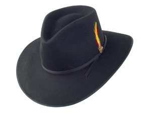 Stetson Dunes Western Hat Stetson Western cowboy fur felt 4X tear drop C-Crown