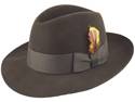 Biltmore Big Brim Canadian Suede Fedora Hat
