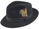 Stetson Benchley Beaver Felt Fedora Hat