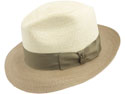 Biltmore Two-Tone Milan Pinch Straw Hat