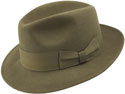 Beaver Brand Ark Fedora Hat - Safari