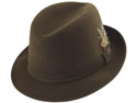 Dobbs Avenue Fedora Hat Chocolate