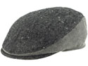 New York Tweed Leather Combo Ivy Cap