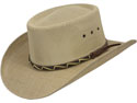 Monterrey Copa Colada Vented Straw Gambler Hat