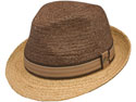 Tommy Bahama Two Tone Straw Fedora