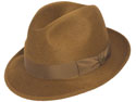Hats Plus | Guerra Classico Hemmed Soleil Fedora Hat  | Italy