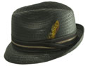 Ozark Stingy Flicker Pinch Straw Fedora