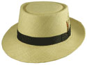 Capas Panama Pork Pie Straw Hat
