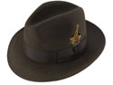 Scala Bogart Bound Edge Fedora Hat