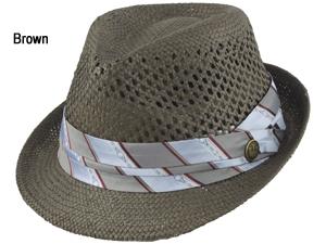 Goorin Topper Straw Fedora Hat