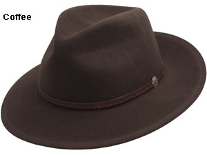 Stetson Cromwell Wool Felt Western Downturn Hat