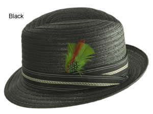 Ozark Flicker Center Crease Straw Hat