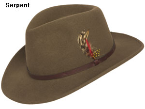 Capas Outback Wool Felt Crushable Hat