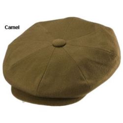 City Sport 100% Cashmere Newsboy Cap