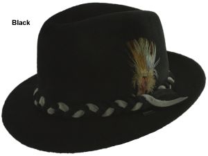 Stetson Zurich Fur Felt Fedora Hat