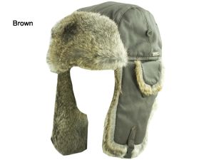 Wiggens Leather Bomber Hat