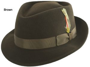 Bailey Dynafelt Diamond Jim Fedora Hat