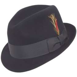 Bailey Dynafelt Stingy Pinch Front Fedora Hat