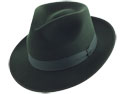 Beaver Brand Teardrop Fedora Hat