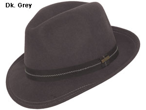 Bigalli Milano SW Crushable Fedora Hat