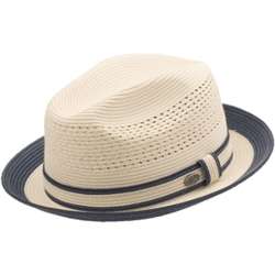 Bailey Gorman Crushable Straw Fedora Hat