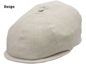 City Sport Linen Duckbill Cap