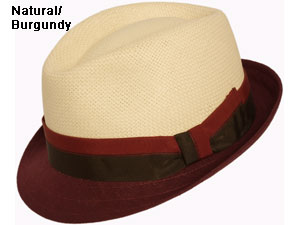 Stefeno Florence Two Tone Straw Hat