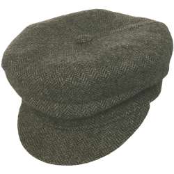 Jonathan Richard Mini Baker Herringbone Spitfire Cap