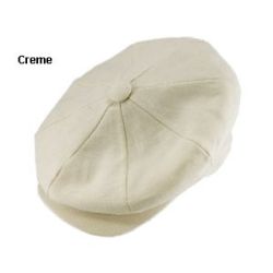 Capas Linen Big Apple/Newsboy Cap