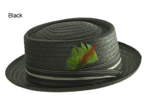 Ozark Flicker Pork Pie Straw Hat