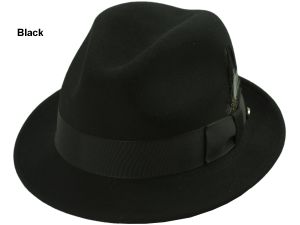 Bailey Tino Wool Felt Crushable Fedora Hat
