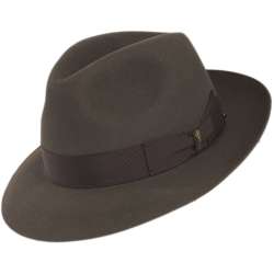 Borsalino Beaver Felt Fedora Hat