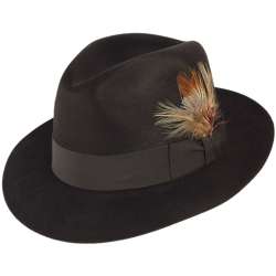 Stetson Firenze Fur Felt Fedora Hat