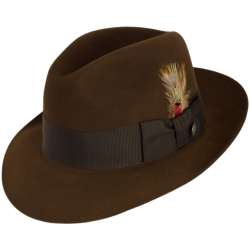 Stetson Pinnacle Beaver Felt Fedora Hat