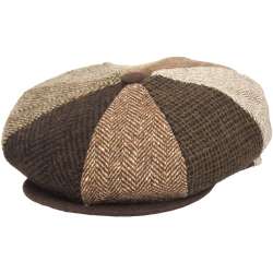 Capas Wool Patch Newsboy